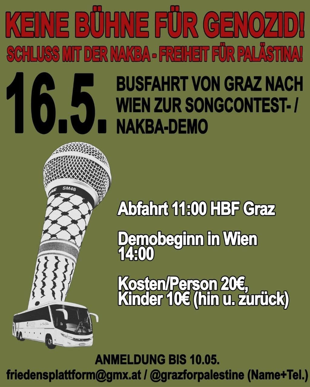 KEINE BÜHNE FÜR GENOZID!