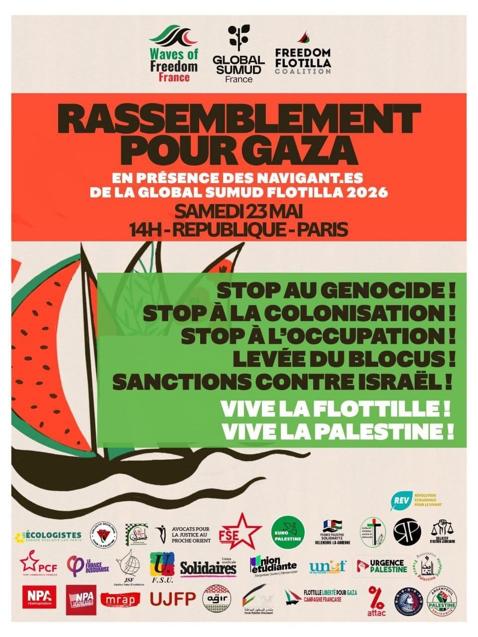 RASSEMBLEMENT POUR GAZA