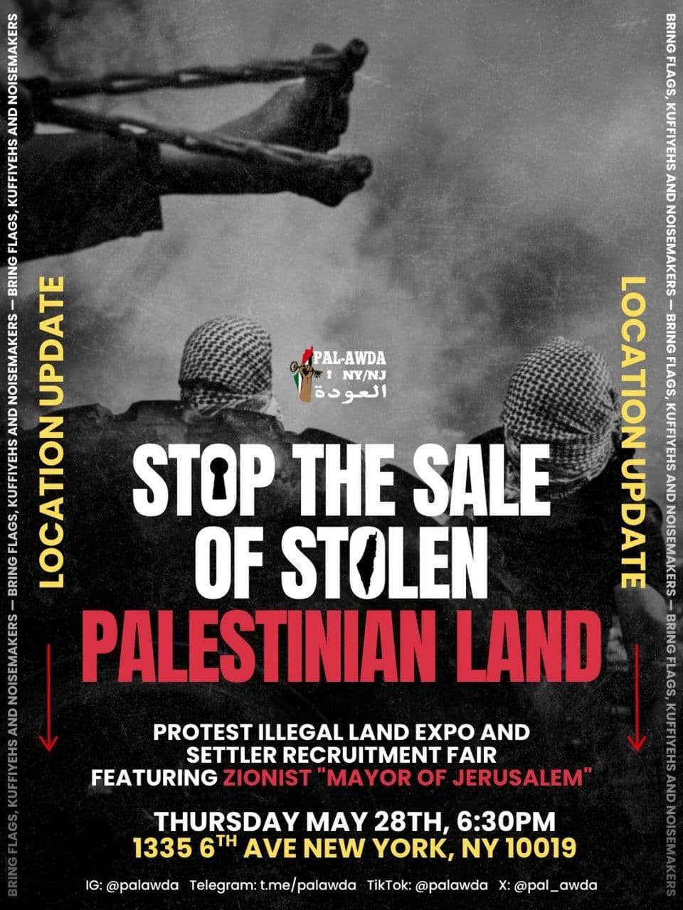 STOP THE SALE OF STOLEN