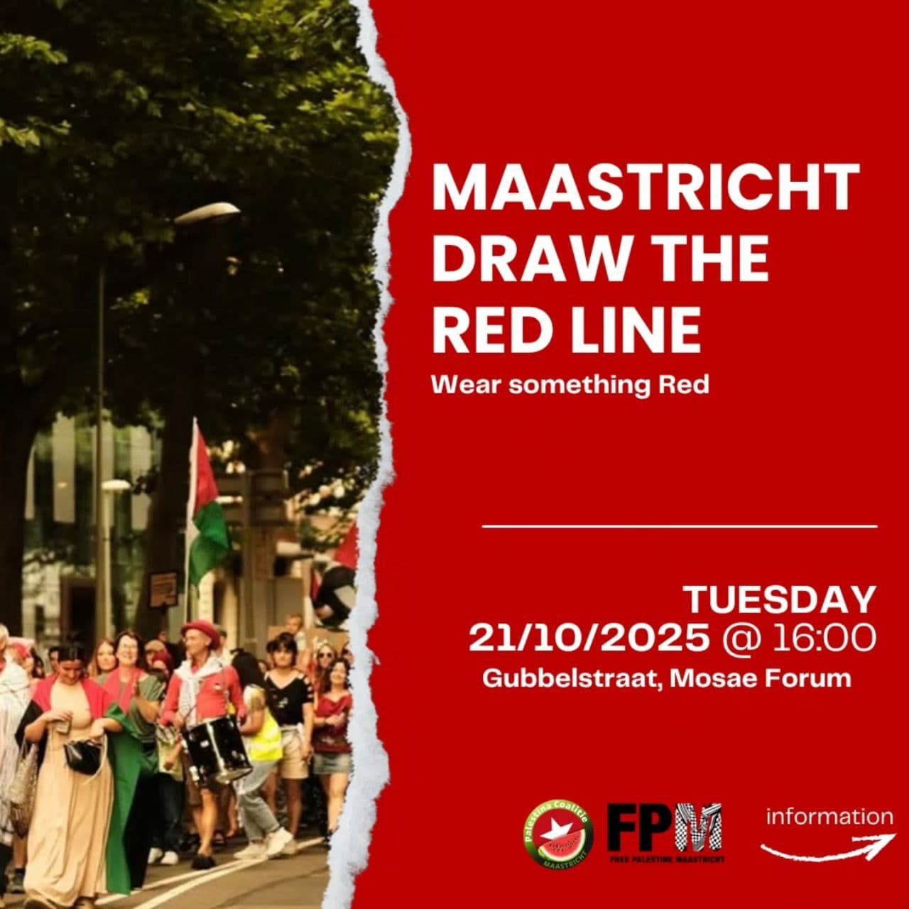 MAASTRICHT DRAW THE RED LINE