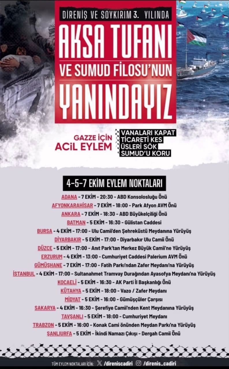 AKSA TUFANI VE SUMUD FILOSU'NUN YANINDAYIZ / DÜZCE