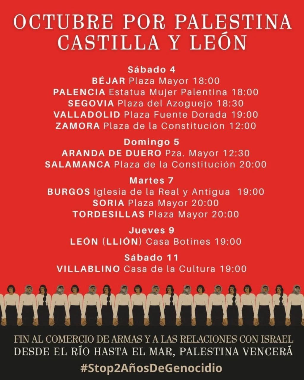 OCTUBRE POR PALESTINA / Segovia