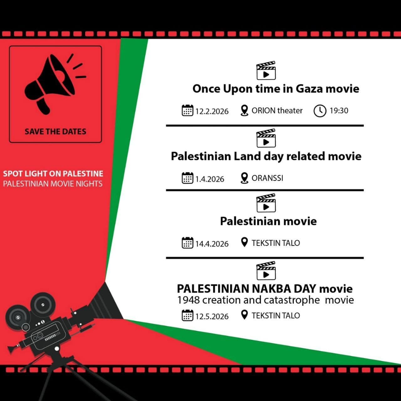 Once Upon time in Gaza movie