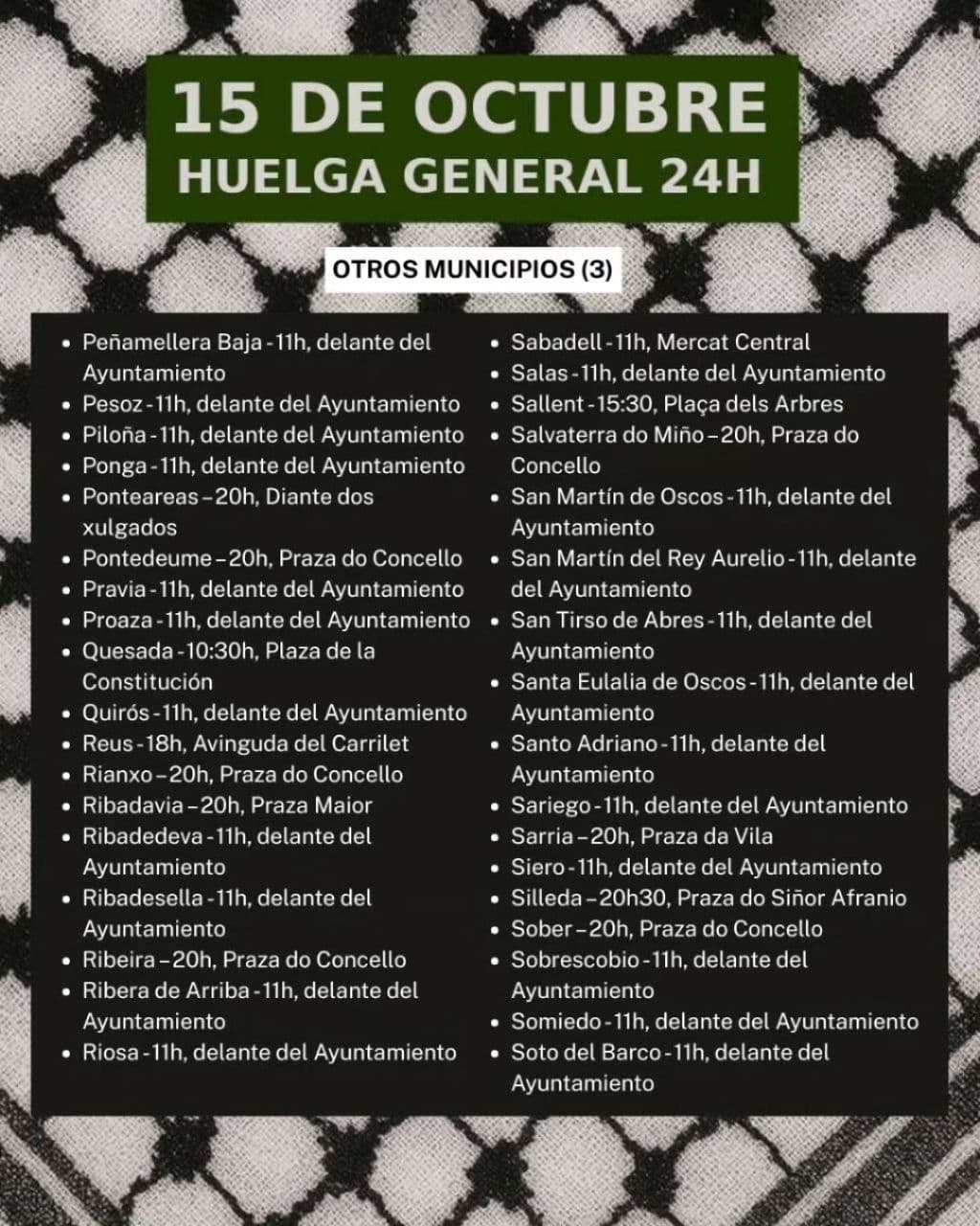 HUELGA GENERAL 24H / Soto del Barco