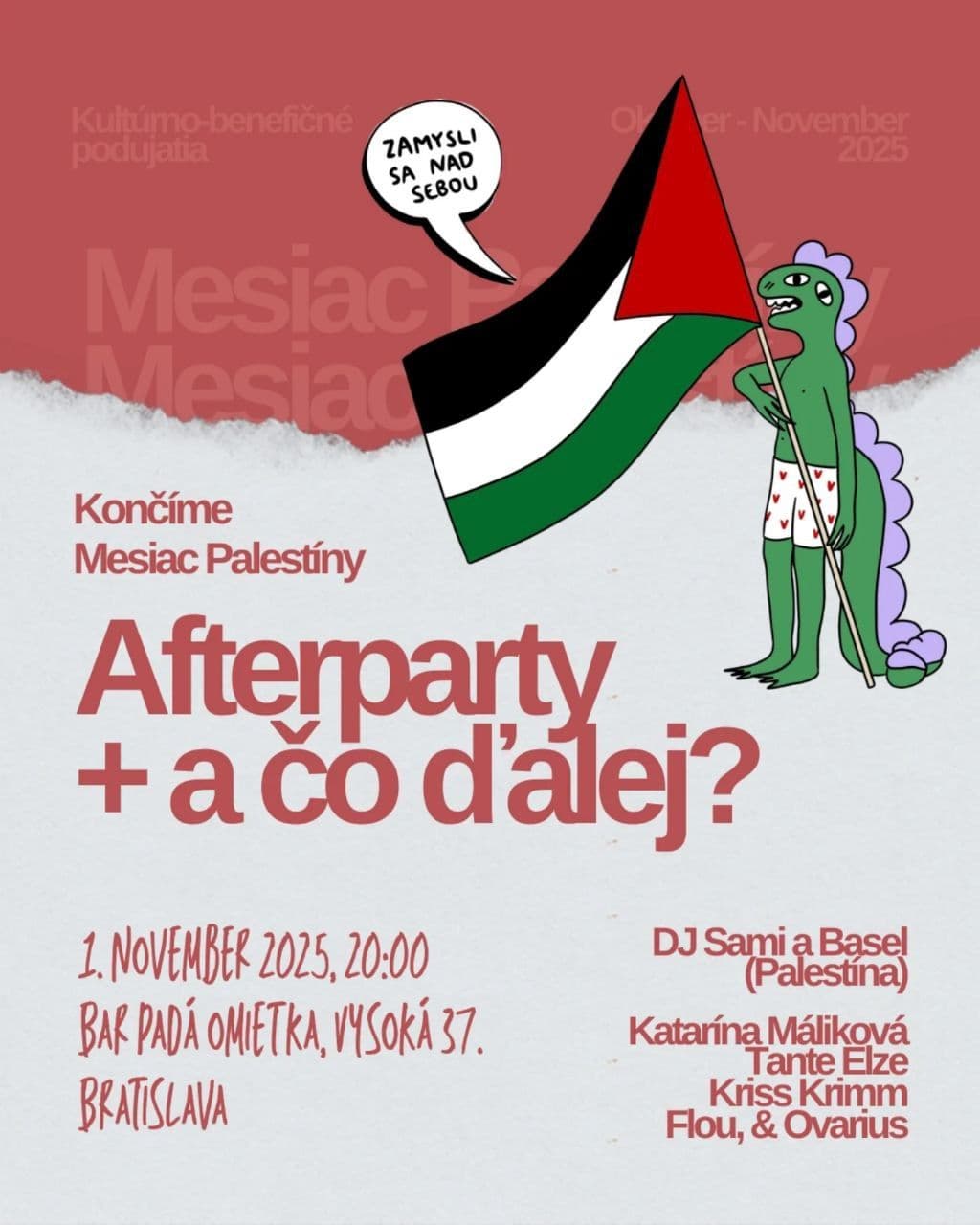 Afterparty + a co d'alej?