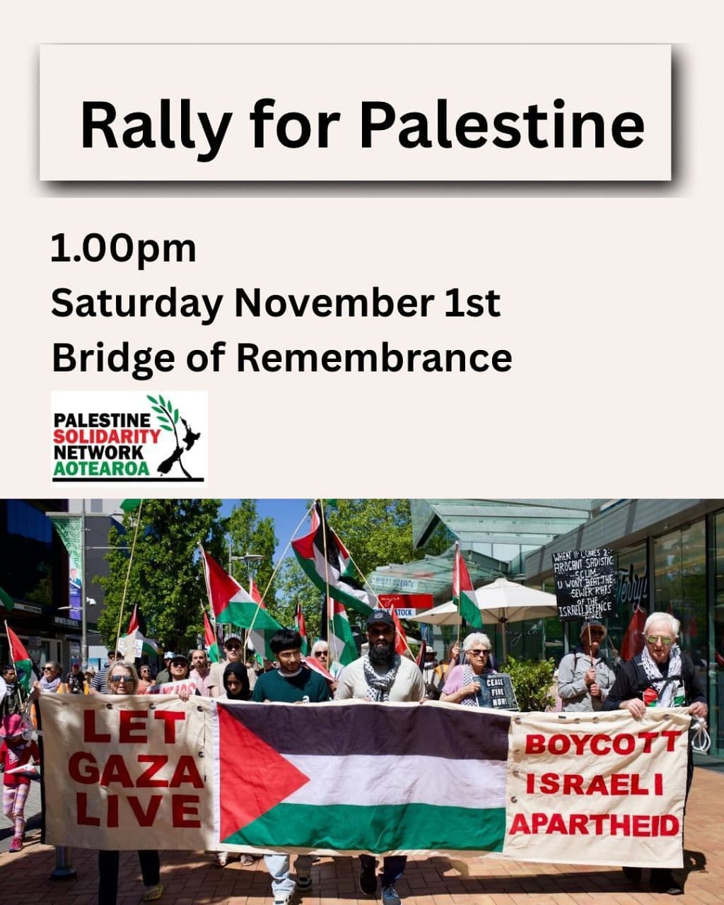 Rally for Palestine