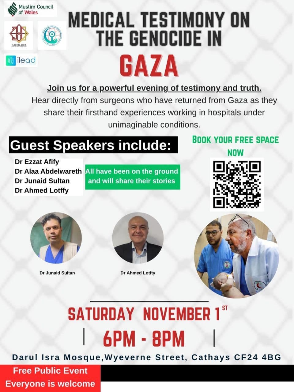 MEDICAL TESTIMONY ON THE GENOCIDE IN GAZA