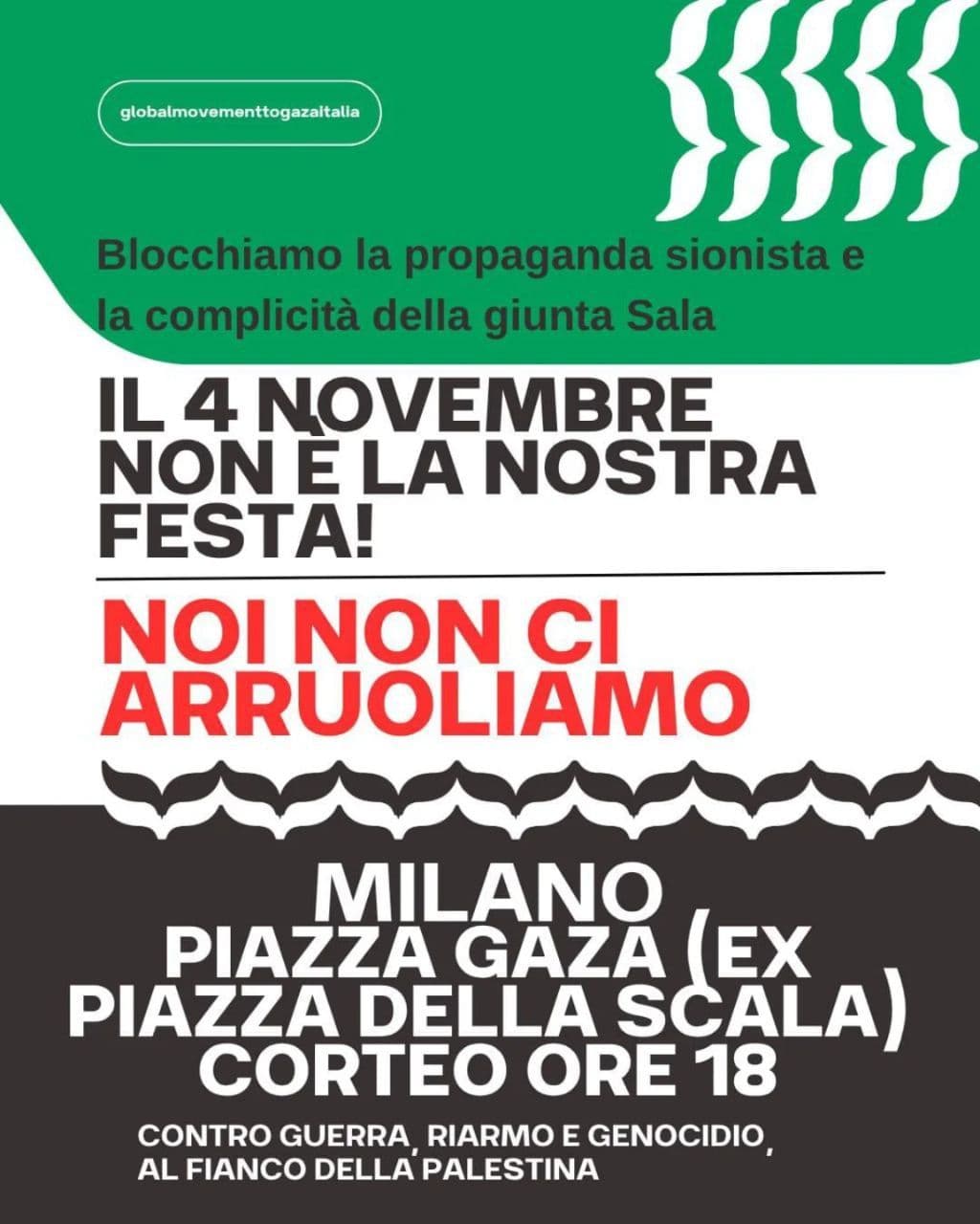 NOI NON CI ARRUOLIAMO