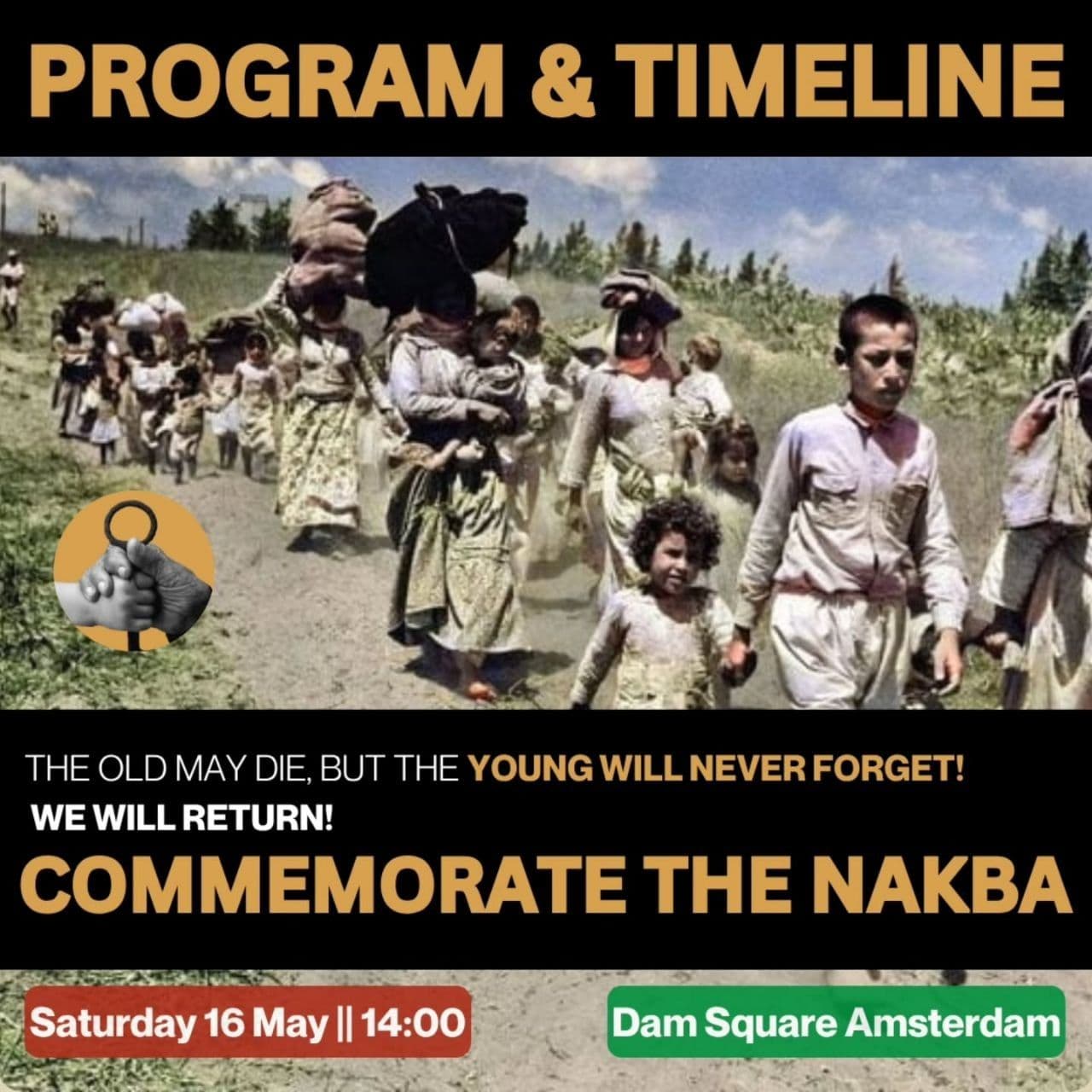 PROGRAM & TIMELINE COMMEMORATE THE NAKBA