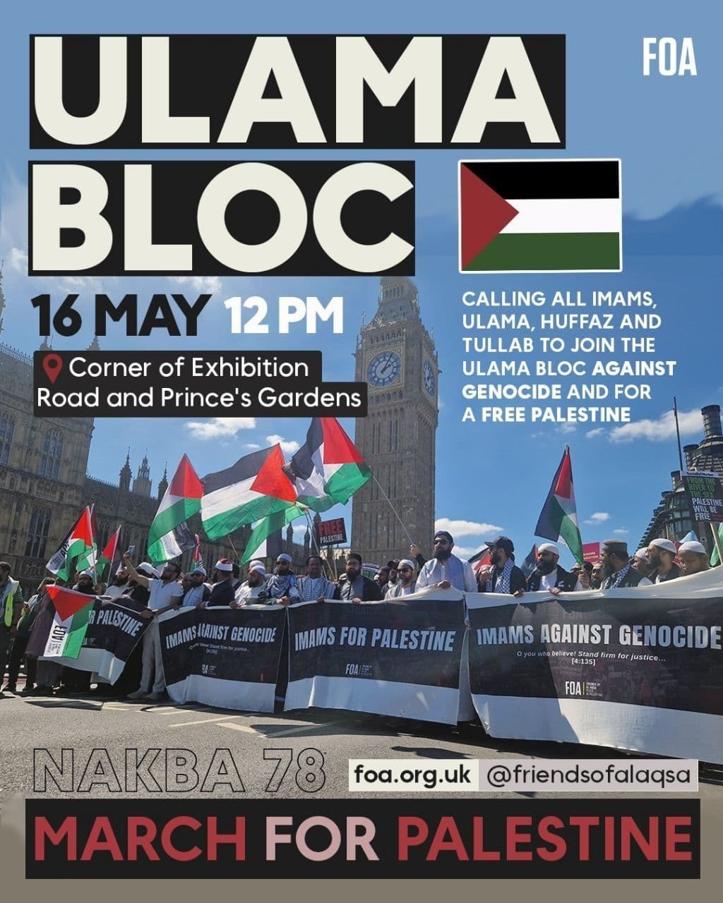 MARCH FOR PALESTINE