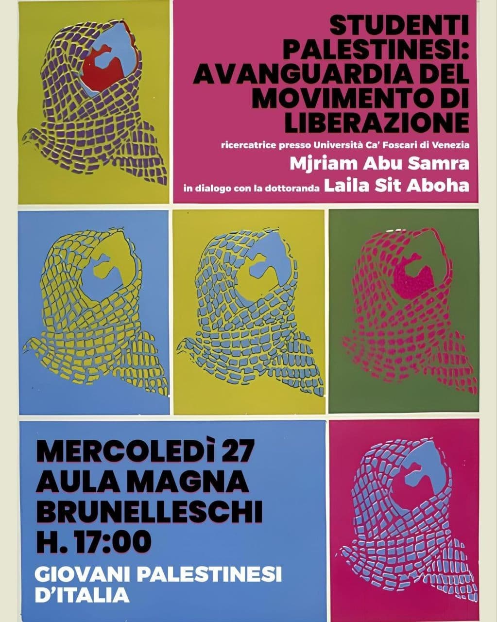 STUDENTI PALESTINESI: AVANGUARDIA DEL MOVIMENTO DI LIBERAZIONE