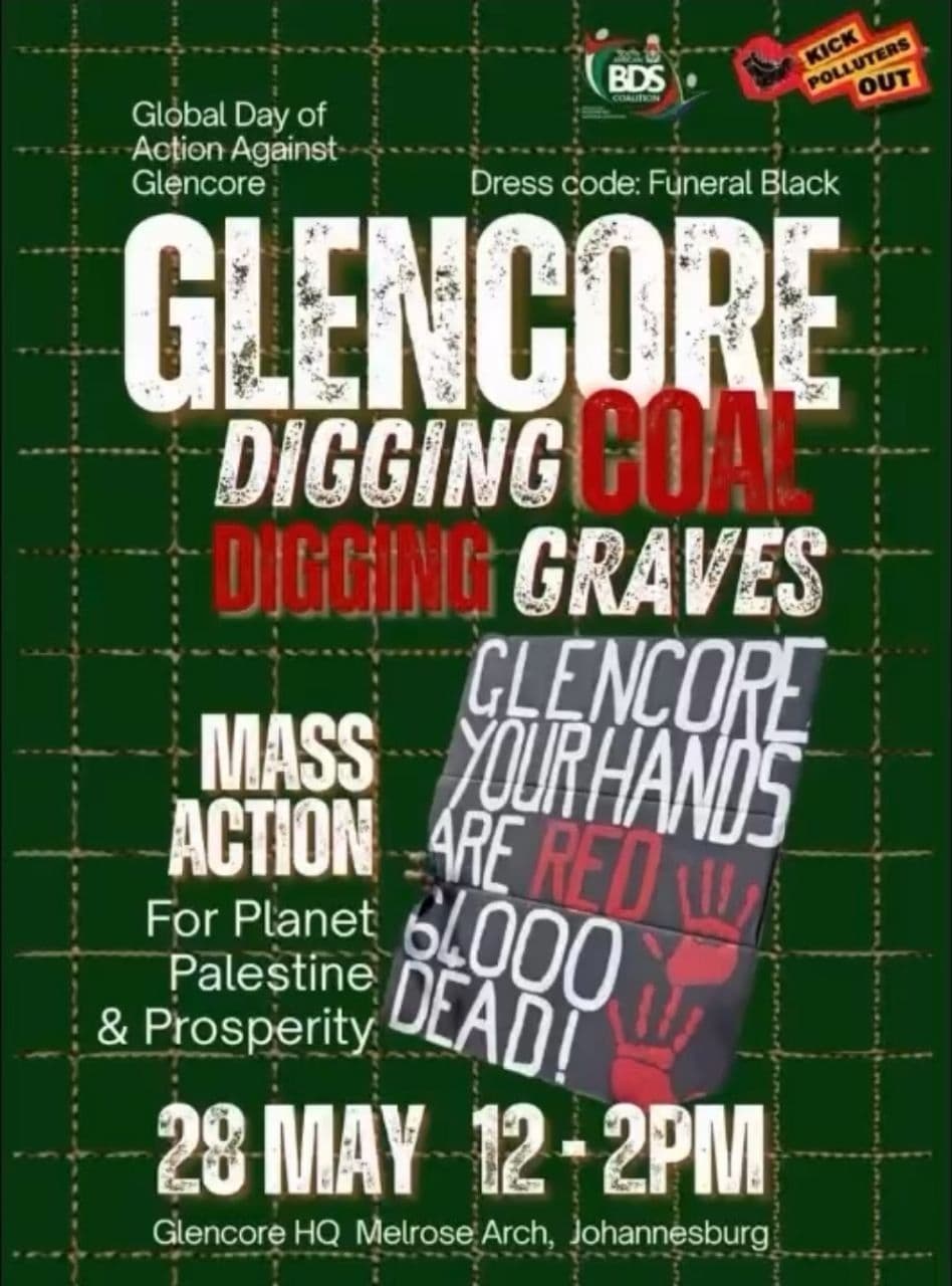 GLENCORE DIGGING COAL DIGGING GRAVES