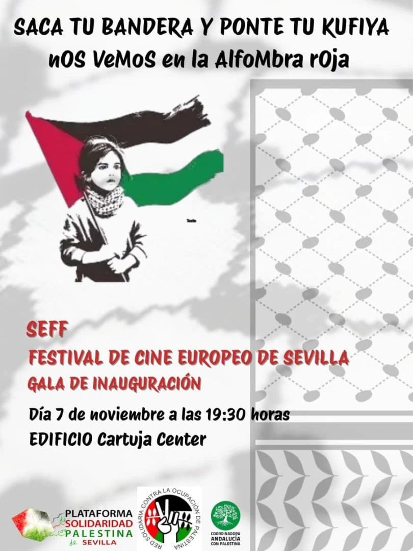 SACA TU BANDERA Y PONTE TU KUFIYA