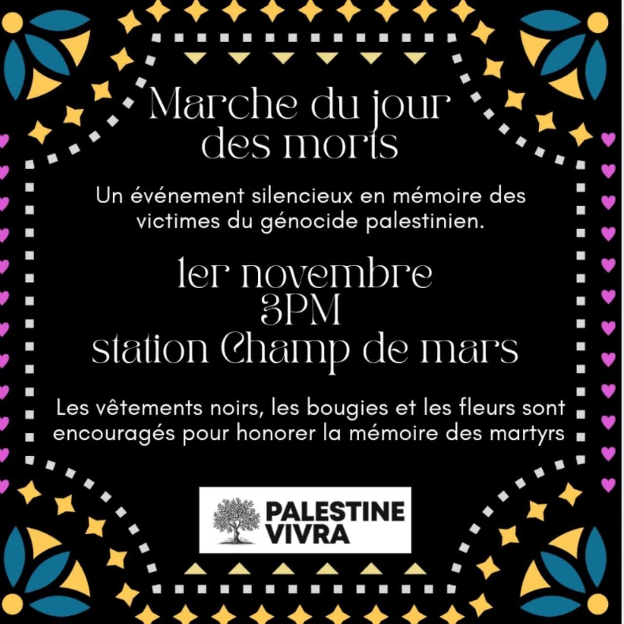 Marche du jour des moris