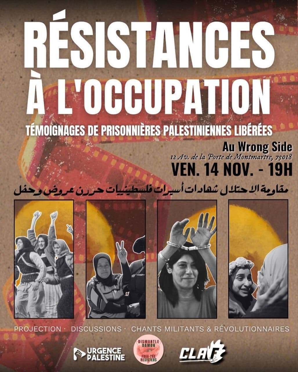 RÉSISTANCES À L'OCCUPATION