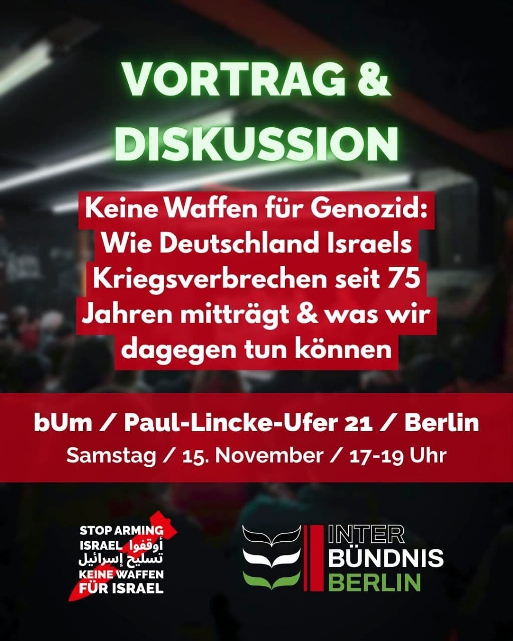 VORTRAG & DISKUSSION