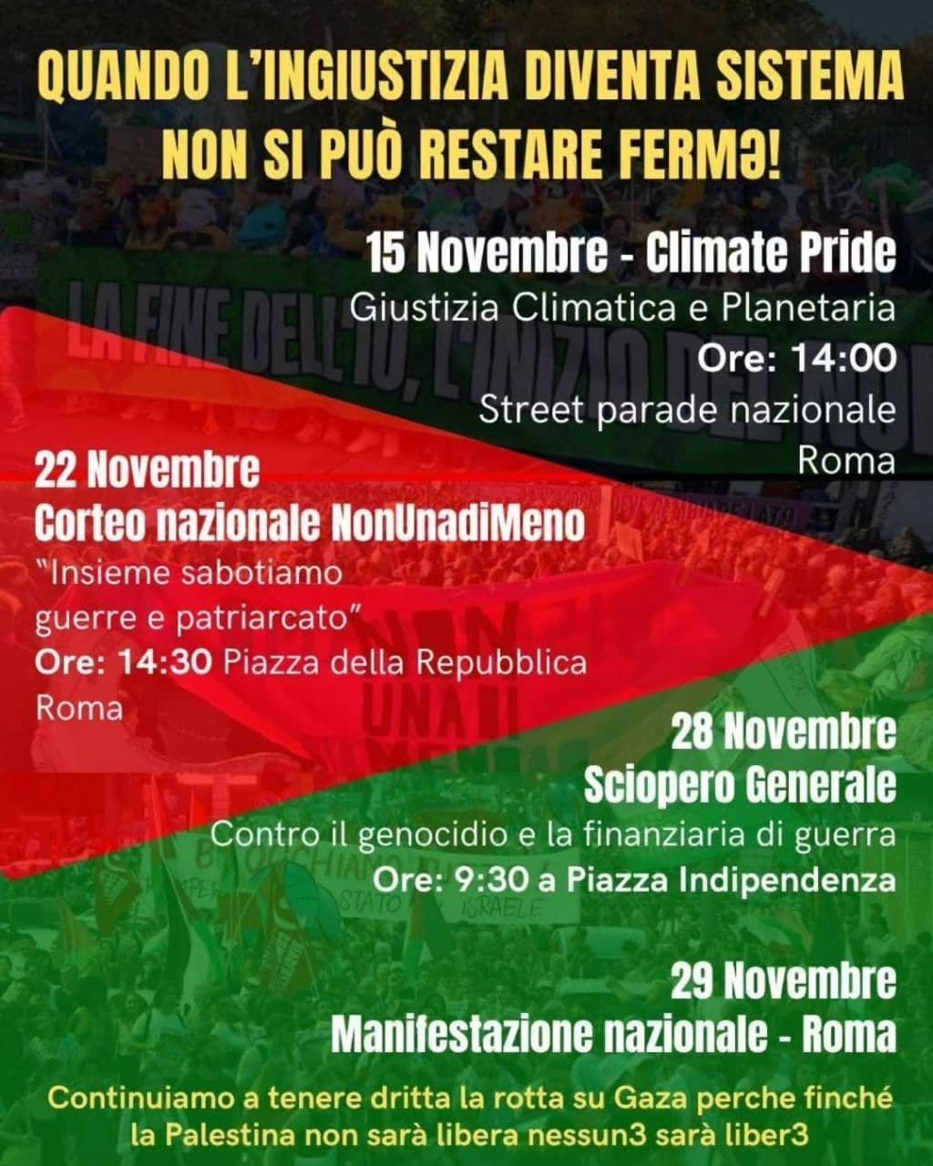 QUANDO L'INGIUSTIZIA DIVENTA SISTEMA NON SI PUÒ RESTARE FERMO!/ Piazza Indipendenza