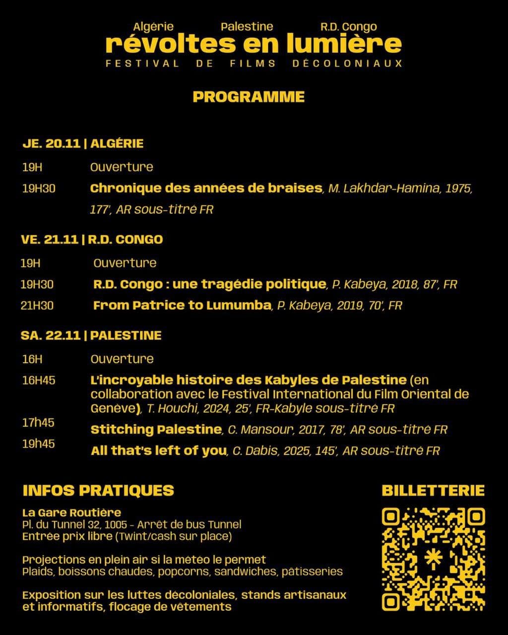 révoltes en lumière