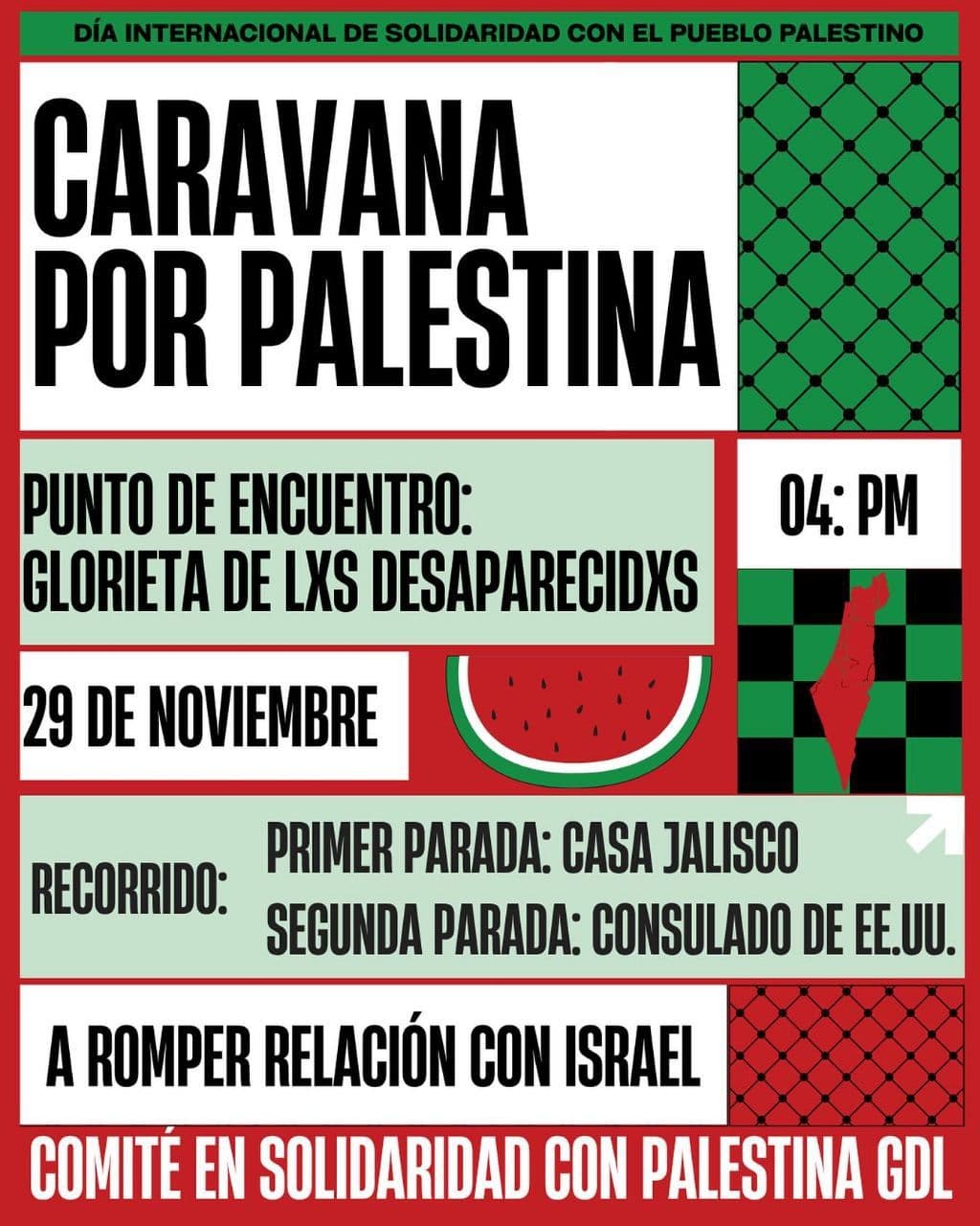 CARAVANA POR PALESTINA