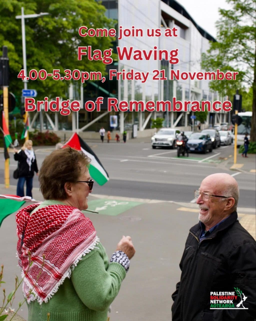 Come join us at Flag Waving