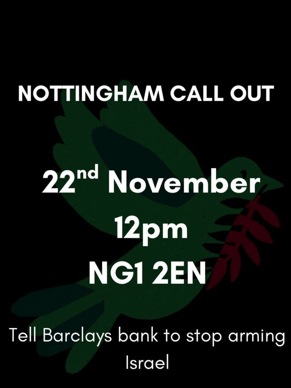 NOTTINGHAM CALL OUT
