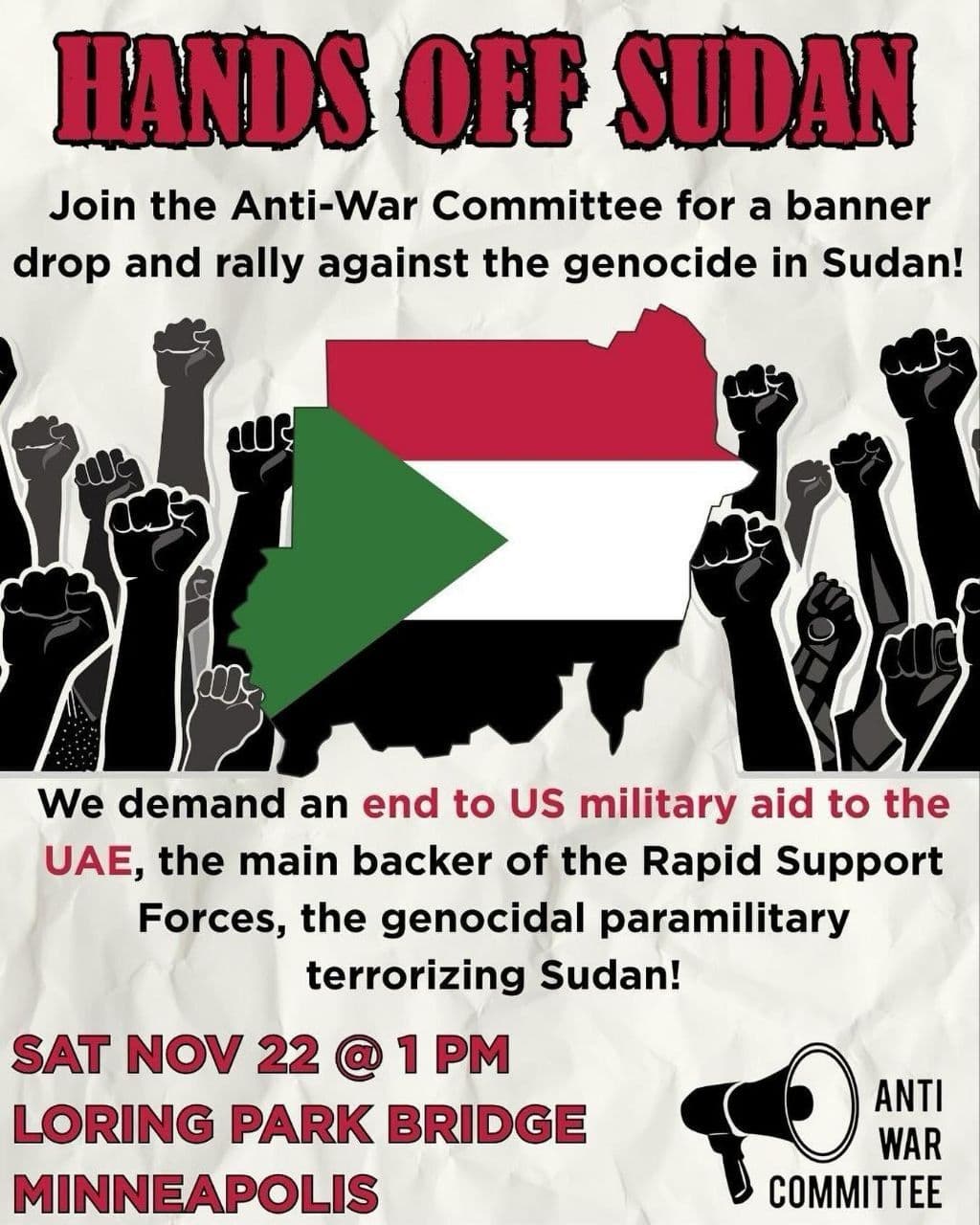 HANDS OFF SUDAN