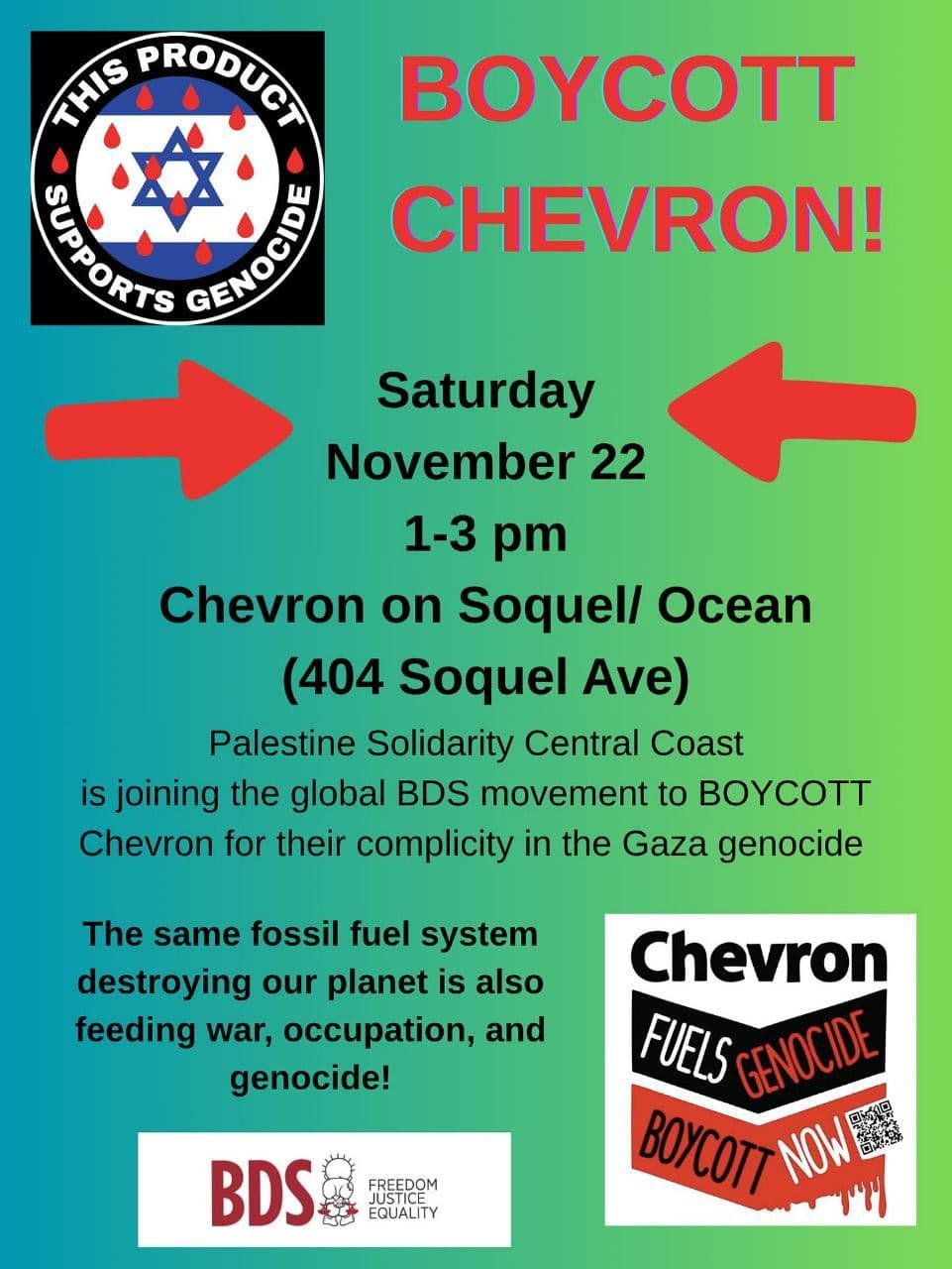 BOYCOTT CHEVRON!