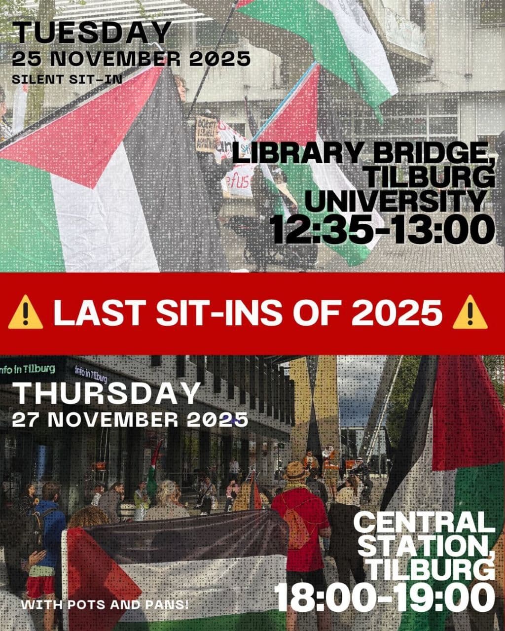 LAST SIT-INS OF 2025 / CENTRAL STATION