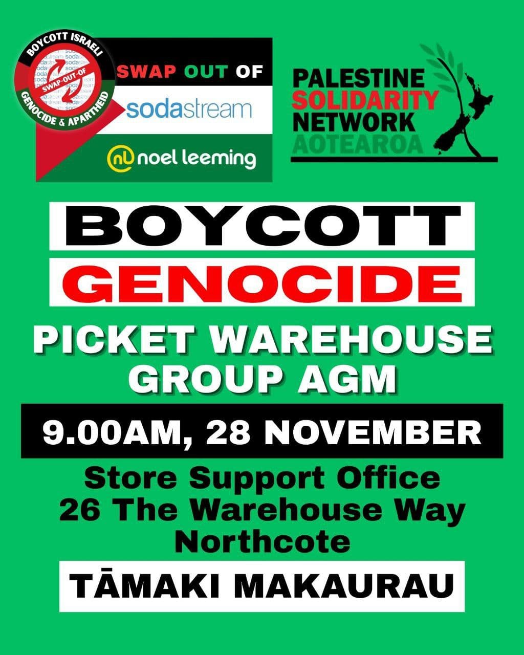 BOYCOTT GENOCIDE