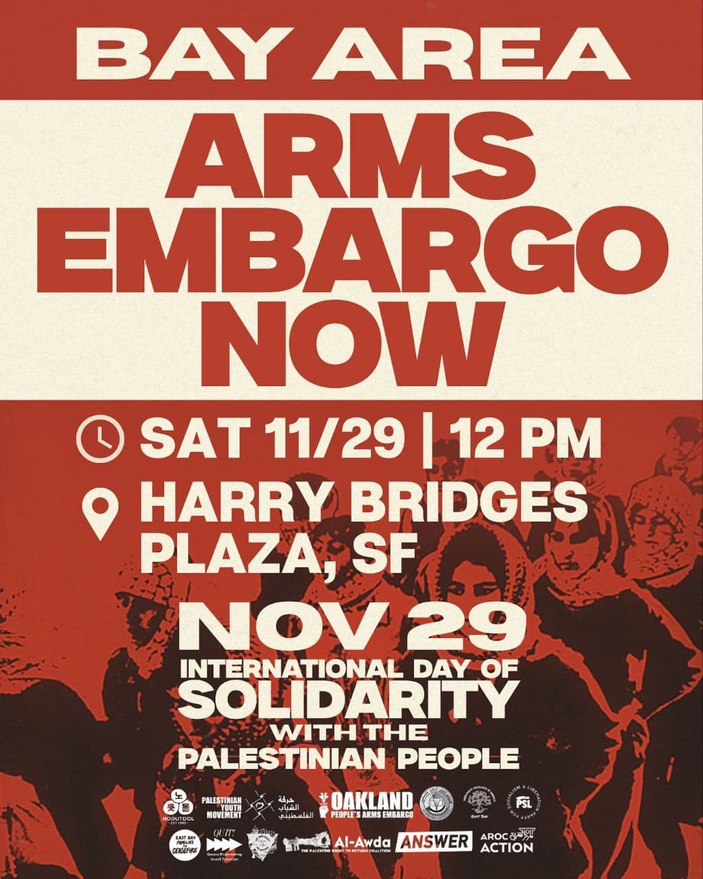 ARMS EMBARGO NOW