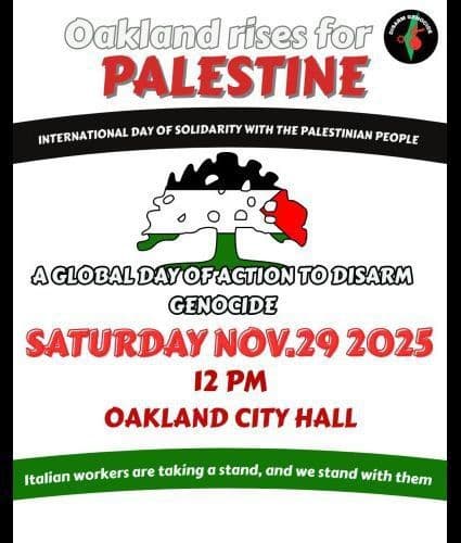 Oakland rises for PALESTINE