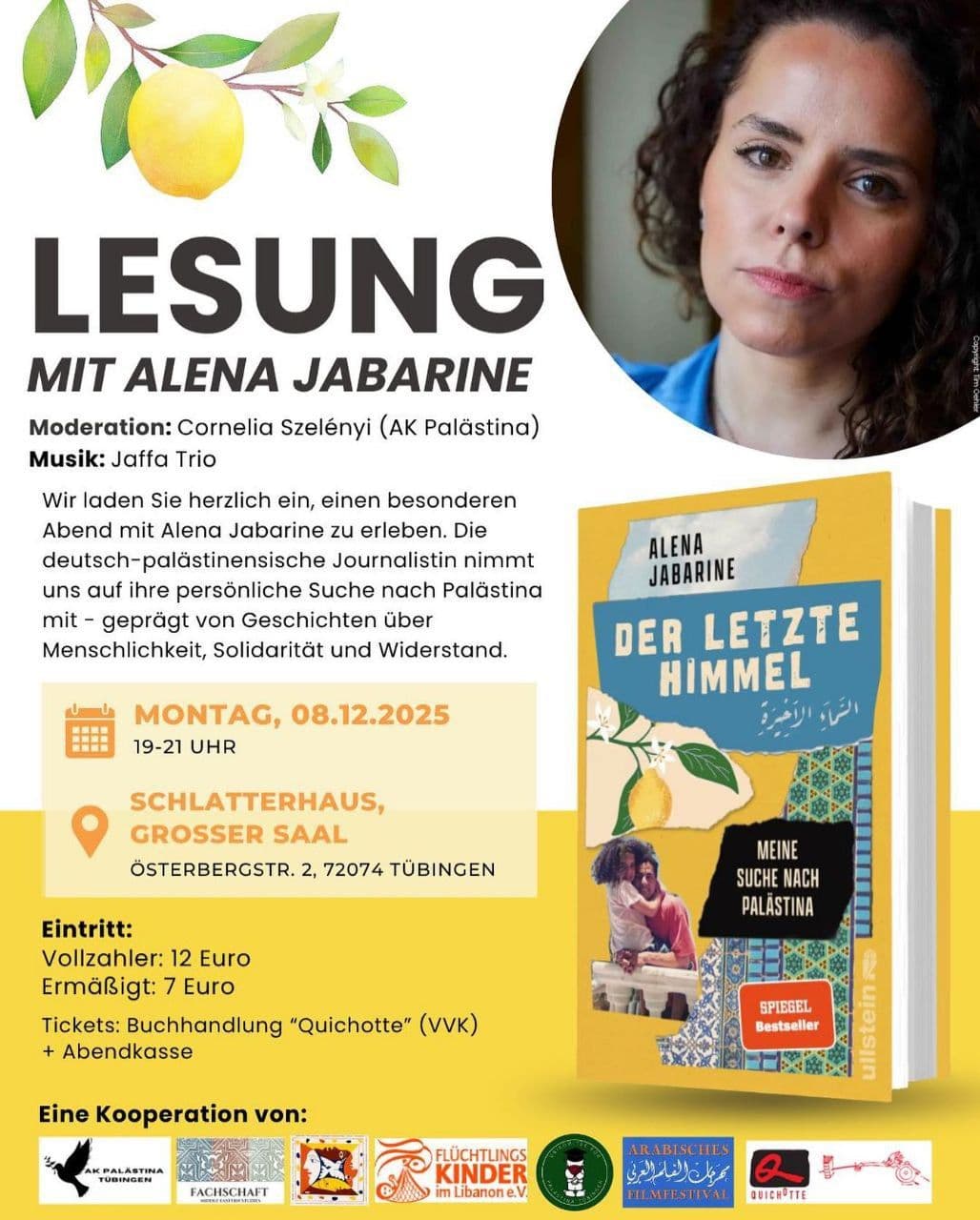 LESUNG MIT ALENA JABARINE
