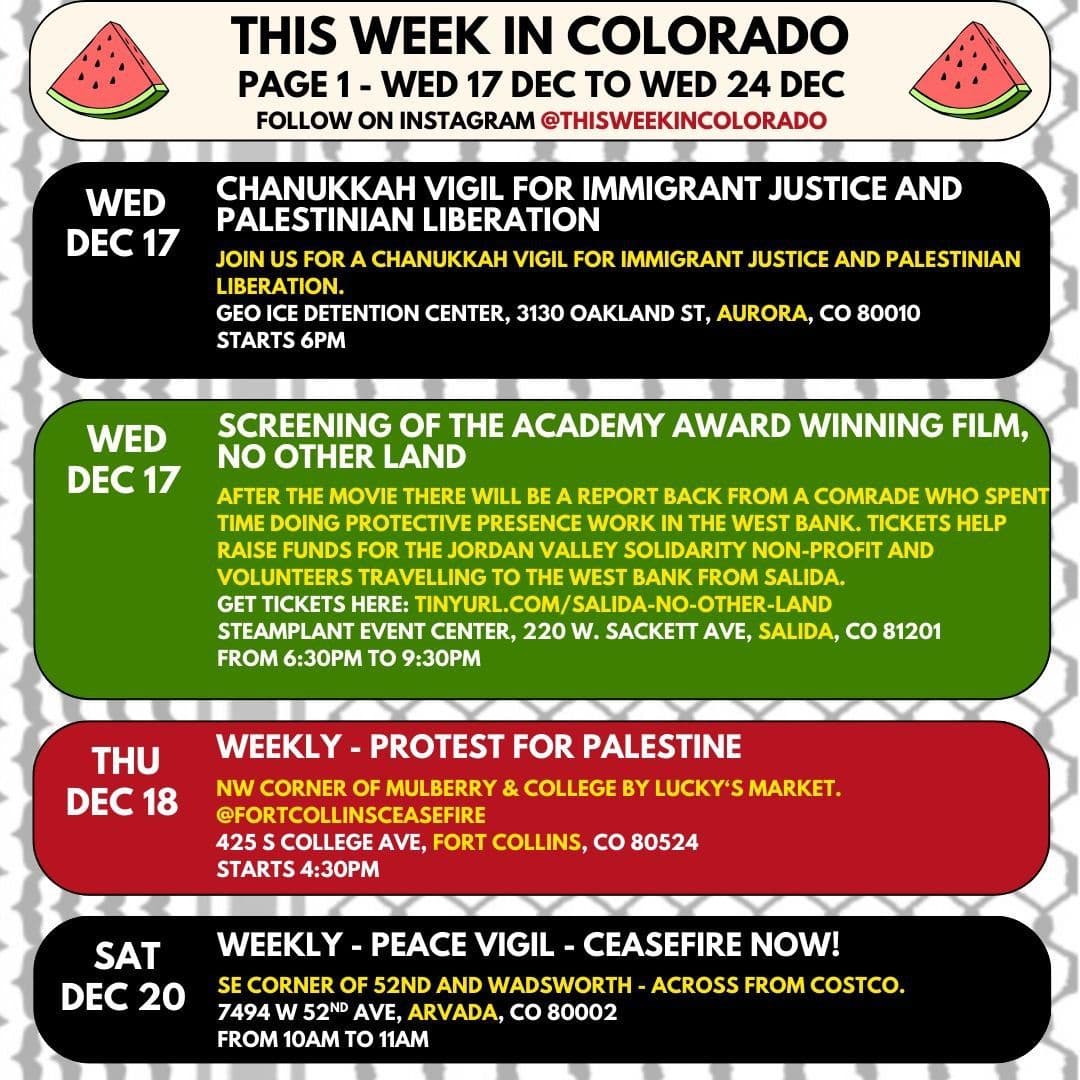THIS WEEK IN COLORADO / Fort Collins