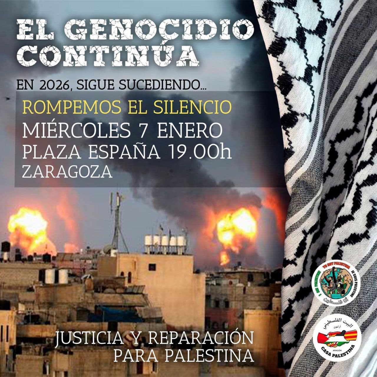 EL GENOCIDIO CONTINUA