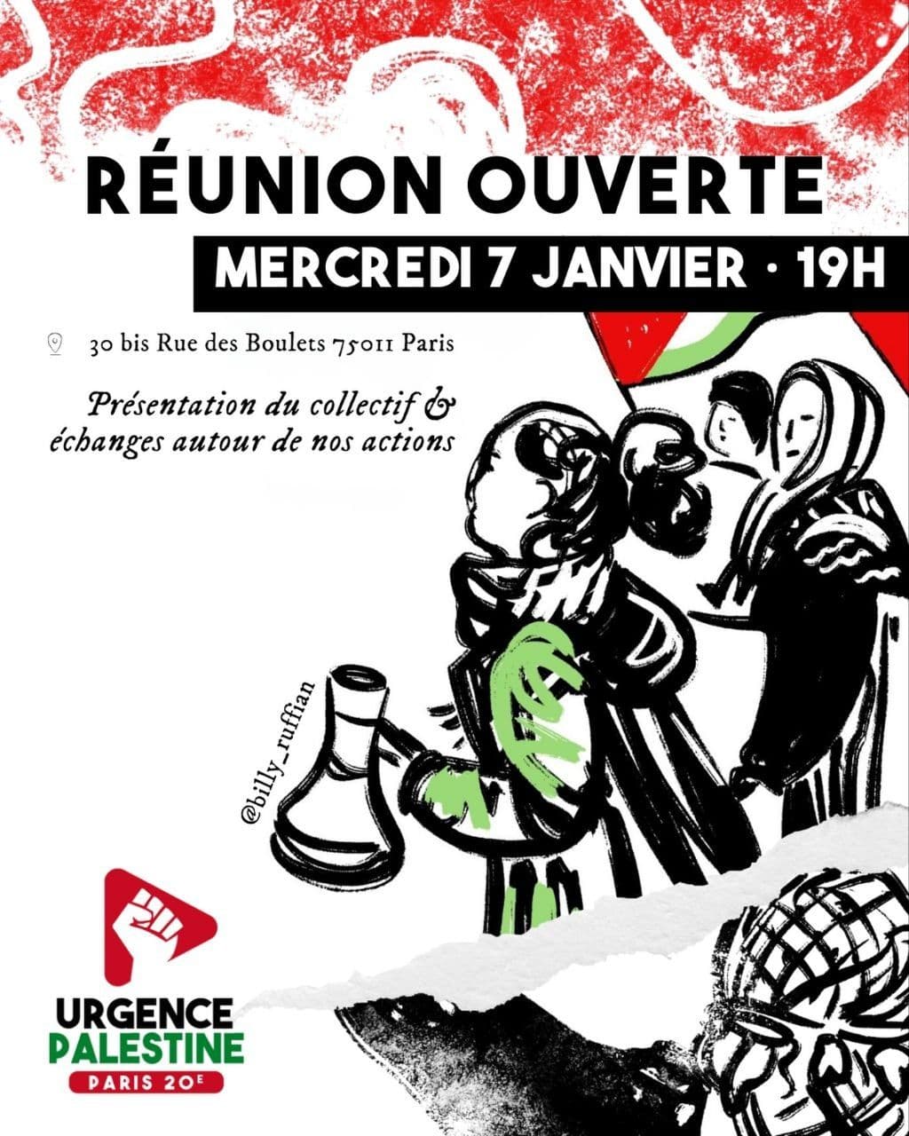 RÉUNION OUVERTE