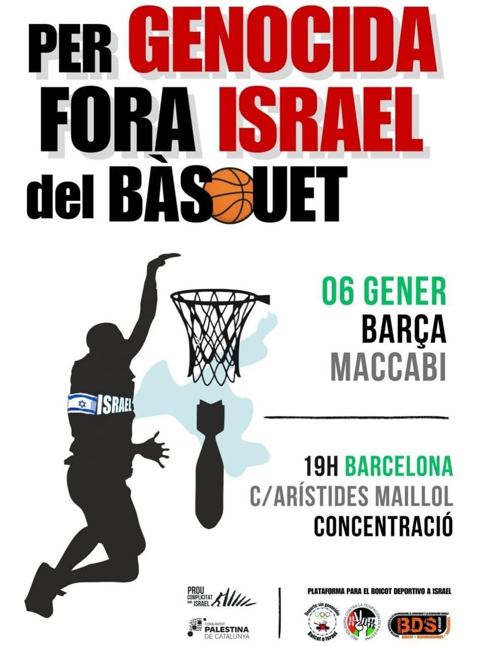 PER GENOCIDA FORA ISRAEL del BASOUET