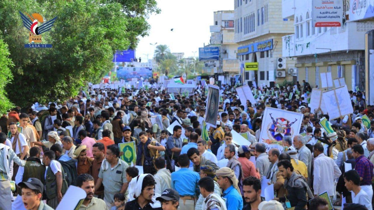 نفير واستنفار.. نصرة للقرآن وفلسطين / زبید