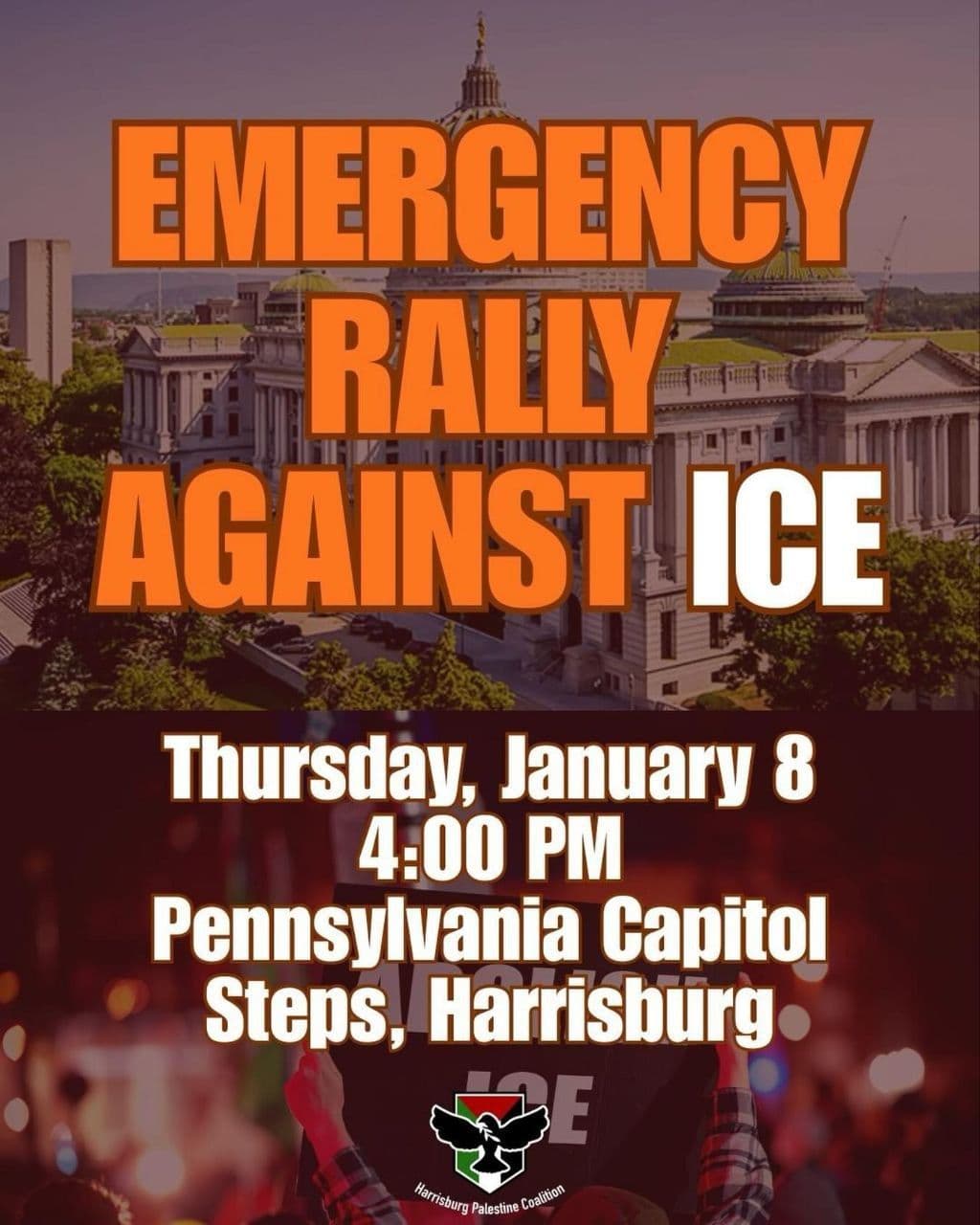 EMERGENGY RALY AGAINST ICE