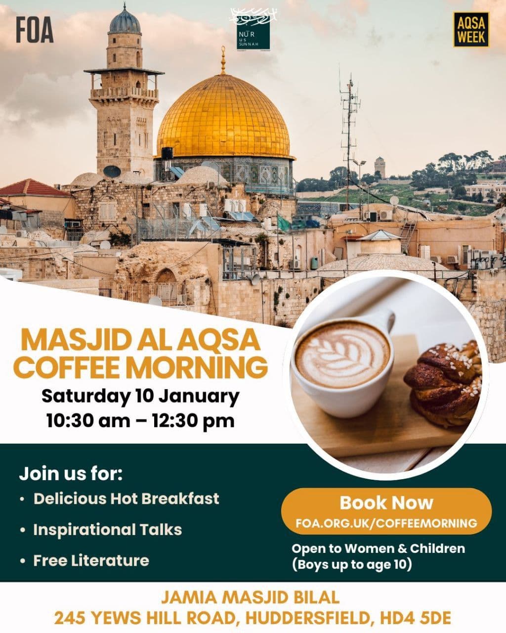 MASJID AL AQSA COFFEE MORNING