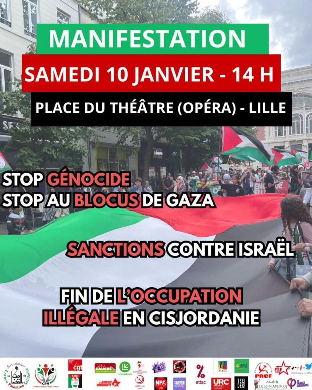 STOP GÉNOCIDE STOP AU BLOCUS DE GAZA®