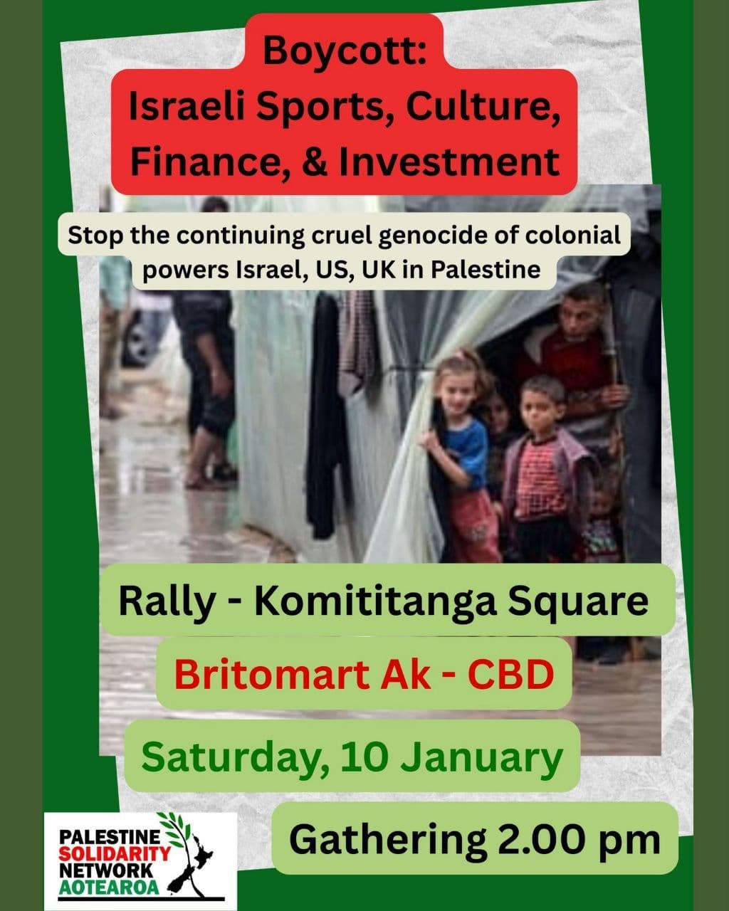 boycott: Israeli Sports,Culture,Finance,& Investment