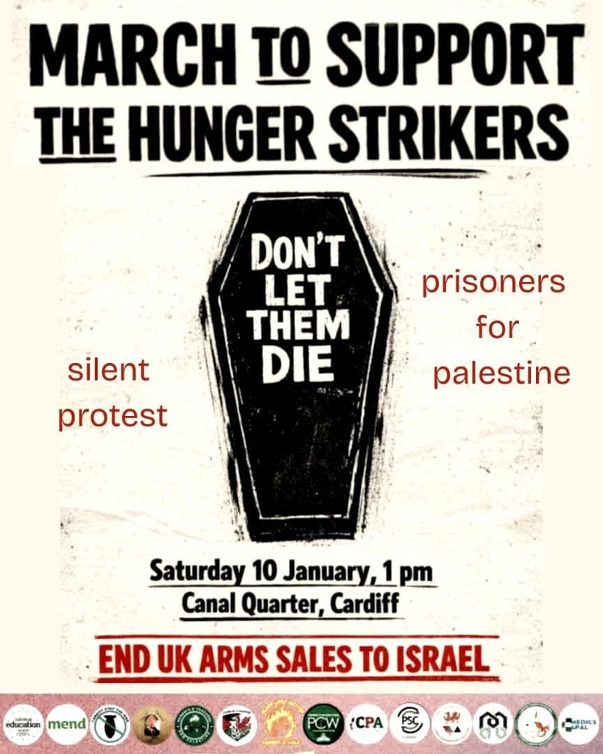 MARCH TO SUPPORT THE HUNGER STRIKERS