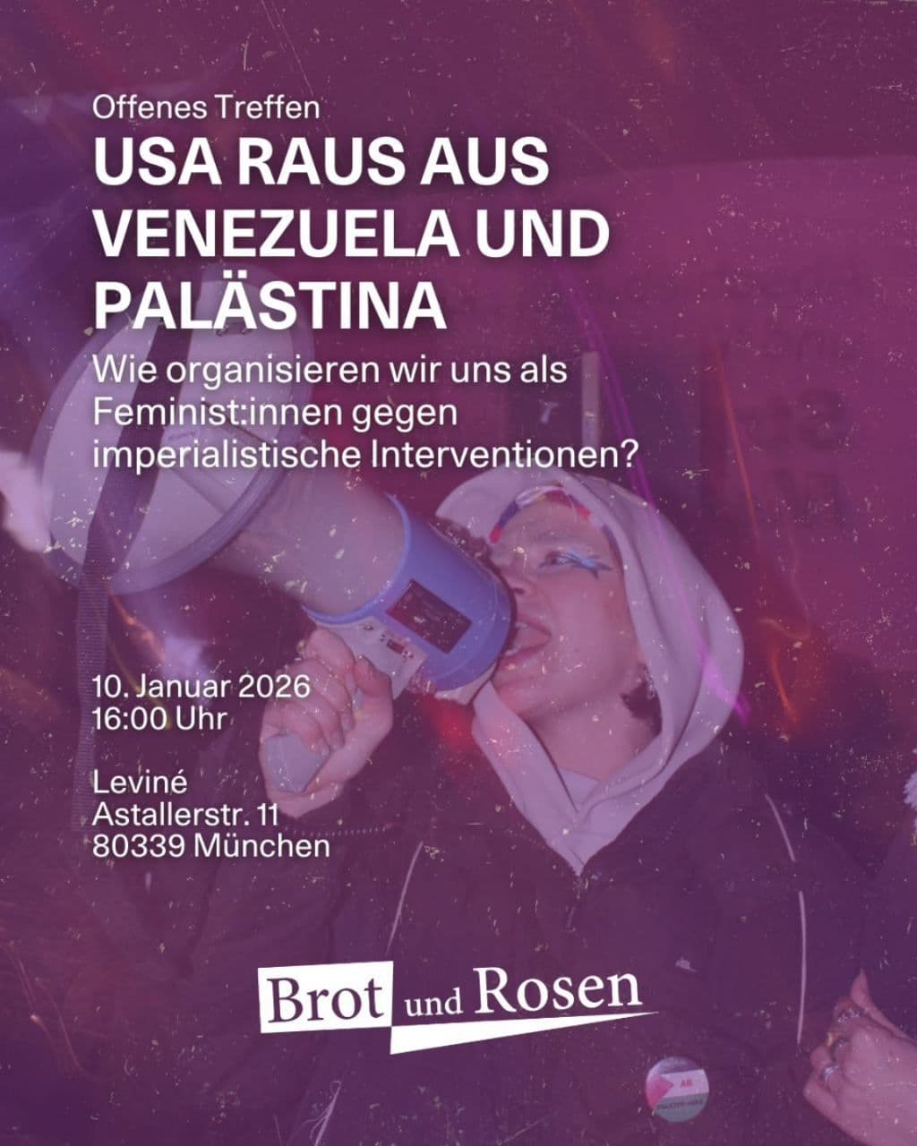 USA RAUS AUS VENEZUELA UND PALÄSTINA