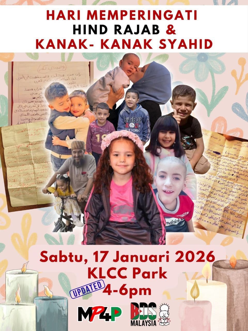 HARI MEMPERINGATI HIND RAJAB & KANAK- KANAK SYAHID