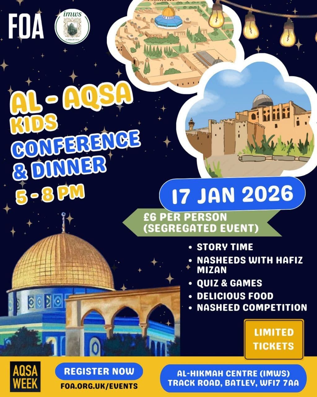 AL • AQSA KIDS CONFERENCE & DINNER
