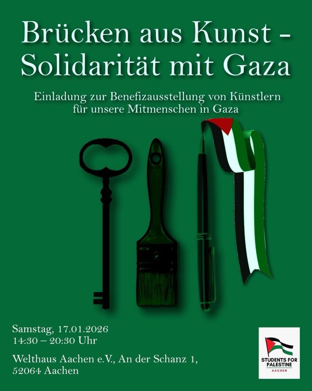 Brücken aus Kunst - Solidarität mit Gaza
