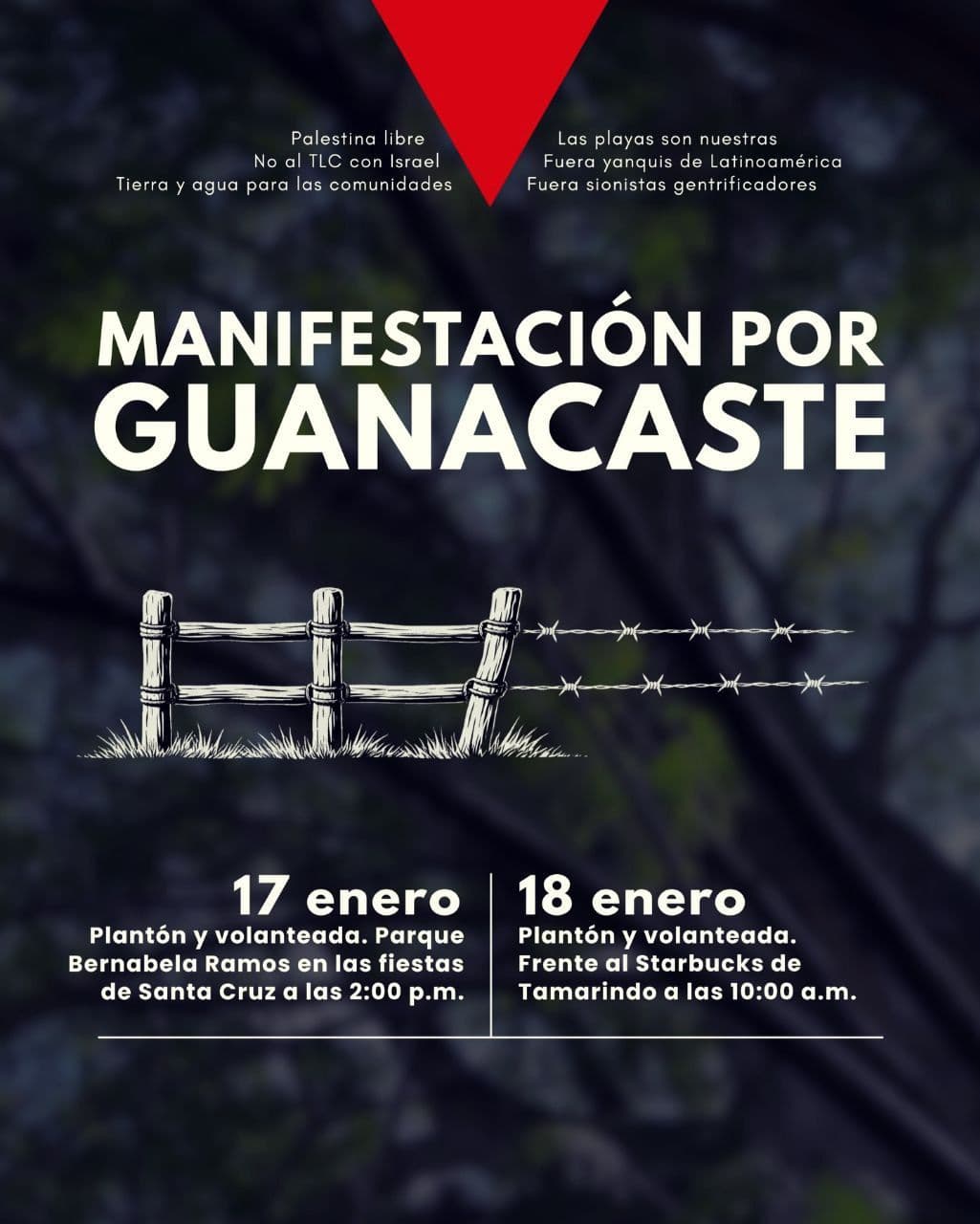 MANIFESTACIÓN POR GUANACASTE / Tamarindo