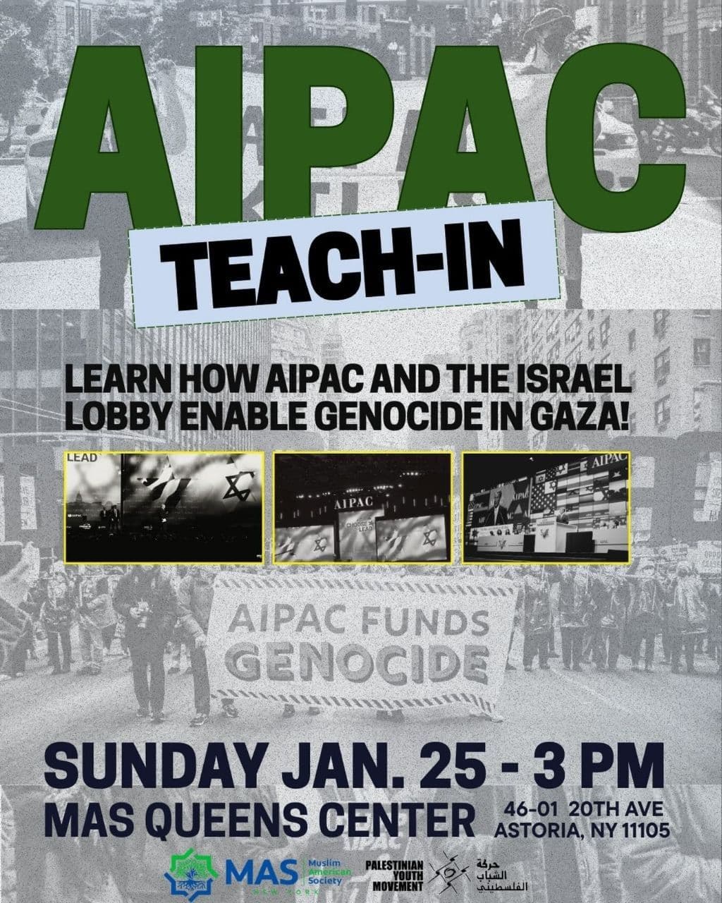 AIPAC/ TEACH-IN