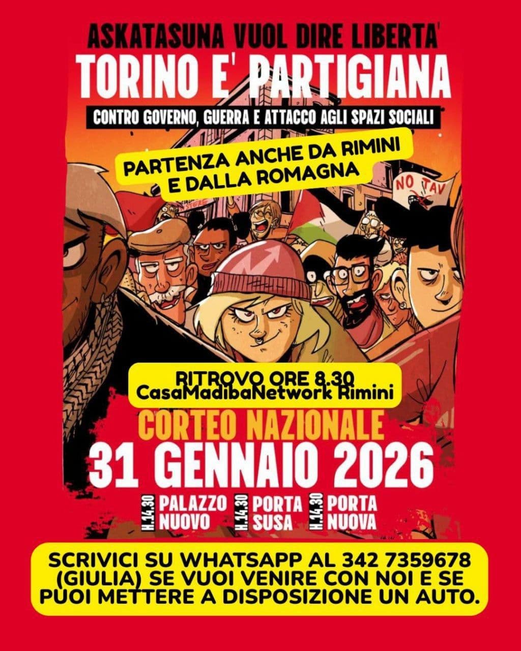 ASKATASUNA VUOL DIRE LIBERTA TORINO E PARTIGIANA