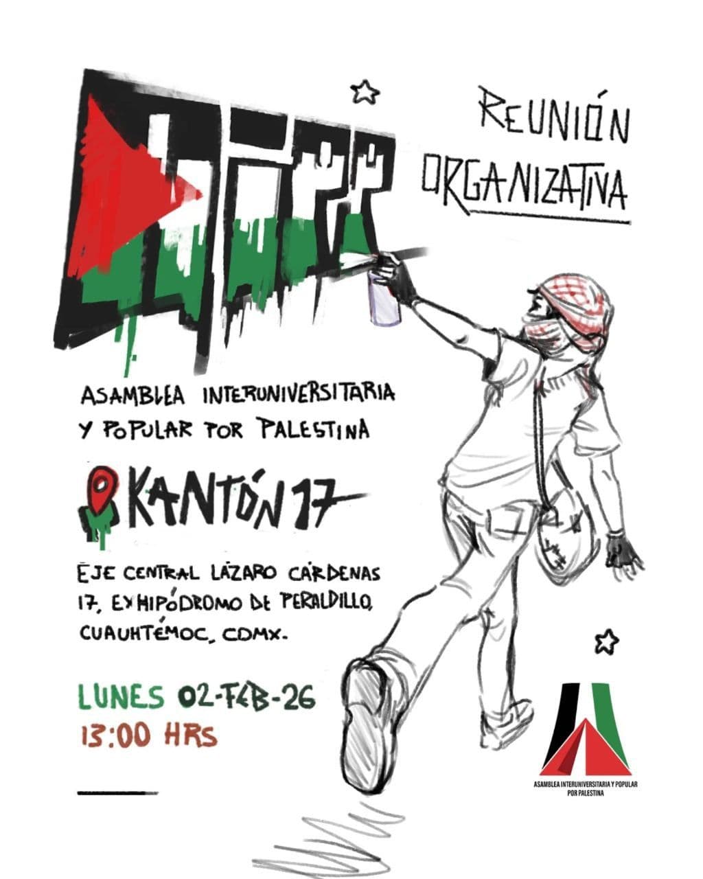 Reunión organizativa por Palestina